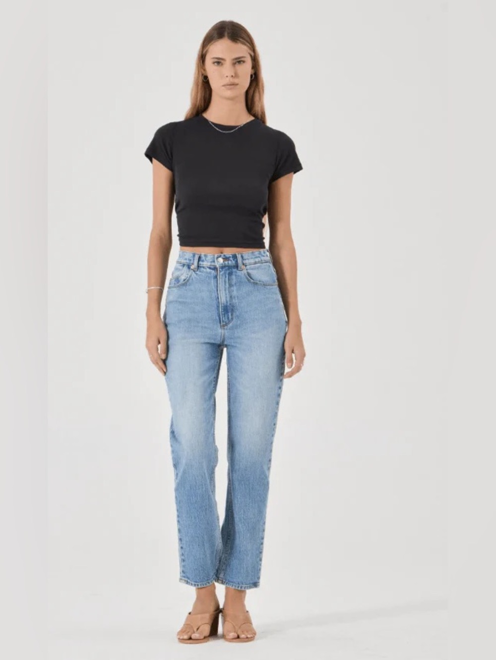 NWT ROLLA'S LouLou Straight Jean Lennon Blue Sz 26